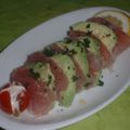 Jock's cooksnap of when they made まぐろとアボカドのカルパッチョ.