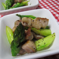 まじゅじゅ's cooksnap of when they made 鶏肉とアスパラの黒コショー炒め.