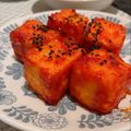 ONE★MAYU★'s cooksnap of when they made 簡単・節約【豆腐のコチジャン焼】旨いよ♪.