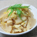 caramel-cookie's cooksnap of when they made あっという間に竹の子卵とじ♪.