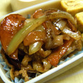 こうまさmam's cooksnap of when they made お弁当の…「おかず豚肉生姜焼き」.
