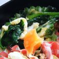 キャシーキャサリン's cooksnap of when they made ホウレンソウと卵のソテー.