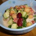 サオリ's cooksnap of when they made ひよこ豆とカッテージチーズのコロ②サラダ.