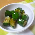 ゆめぽっこ's cooksnap of when they made 曲がったキュウリでOK～中華風お漬物~☆.