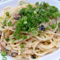 ジョンリークッカー's cooksnap of when they made ツナマヨと食べラーのコリアン風パスタ☆.