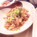 ange＊'s cooksnap of when they made 大根と豚肉の炒め物.