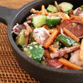 cafe0305's cooksnap of when they made イカの胡麻和え炒め.
