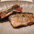 みやっちゅ's cooksnap of when they made 酢っぱ美味い☆秋刀魚の梅しそはさみ焼き.