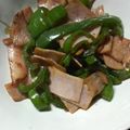 ちャコ's cooksnap of when they made 簡単☆ハムとピーマンの炒め物.