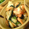 yamalu's cooksnap of when they made ○えびと長いものほっくりマヨいため○.