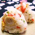 シャンプーハット's cooksnap of when they made ☆ちくわおにぎり②☆（紅生姜）.