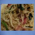 ＭＡＹＯＭＡＹＯ　's cooksnap of when they made BEERにもぴったりのニラ焼きそば.