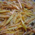 めろんぱん999's cooksnap of when they made すし酢で☆にんじんのキンピラ.
