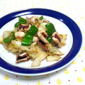 ぺたん子's cooksnap of when they made ★簡単いか＆ピーマン炒め★.