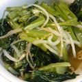 スモップ's cooksnap of when they made レンジでちん！小松菜ともやしのナムル.