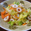 ヌーシ's cooksnap of when they made キャベツとちくわのおかかおひたし.