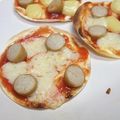 chokomi513's cooksnap of when they made 餃子の皮で簡単ピザ.