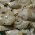 ♪くるみるく♪'s cooksnap of when they made 簡単☆ささ身の粒マスタードクリーム煮.