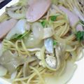 若鬼嫁あきちゃん's cooksnap of when they made おさかなのソーセージパスタ.