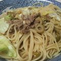 CoffeeCoco's cooksnap of when they made ツナキャベツとオリーブＷガーリックパスタ.