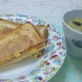 ☆きぬよ☆'s cooksnap of when they made フライパンで簡単・美味しいホットサンド！.