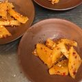 maruko1975's cooksnap of when they made 韓国料理ーたくあんの韓国風和え.