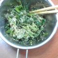 まるかば's cooksnap of when they made ☆ほうれん草のナムル☆.