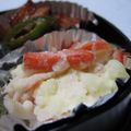 えみんちゅ＊'s cooksnap of when they made 時短レシピ弁当おかず☆カニカマポテサラ☆.
