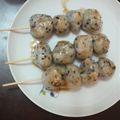 ともぺこママ's cooksnap of when they made ー●●●黒ゴマ入り焼きだんご●●●ー.