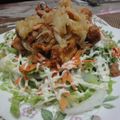 mokomokomo's cooksnap of when they made 鶏からオニオンマリネの白菜サラダ　.