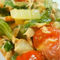 熊人すみこ's cooksnap of when they made トマトとセロリのオイスターソース炒め.