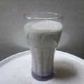 こくぼっち's cooksnap of when they made 黒豆で★ブラックソイラテ★withバナナ.