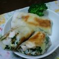 けんけんち's cooksnap of when they made 簡単❤大葉ちくわチーズ春巻き.