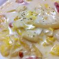 ひろろぼん's cooksnap of when they made 白菜とベーコンのクリーム煮.
