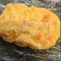 塩ちゃんちゃんこ's cooksnap of when they made 【離乳食後期】レンチン手づかみ卵焼き.