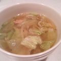 とぅいぃてぃ's cooksnap of when they made ベーコンとレタスの簡単スープ.