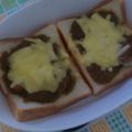 minami7373's cooksnap of when they made カレートースト　あり？なし？！.