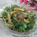 miyuki12's cooksnap of when they made 水菜とキノコの和え物.