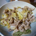 K/S's cooksnap of when they made 白菜と豚肉のみそ炒め.