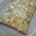 九道礼菜's cooksnap of when they made 朝食にぴったりのたまごトースト.