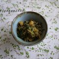 健太ママ♪'s cooksnap of when they made 大根葉とおじゃこの甘辛.