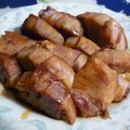 cheesedog's cooksnap of when they made れんこんの豚肉巻き.