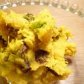 yamaちゃん's cooksnap of when they made かぼちゃとレーズンのサラダ.