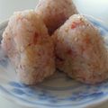 ＊pinksnow＊'s cooksnap of when they made 梅＆おかか＆ごまのおにぎり❤.