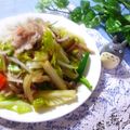 悠おかしゃん's cooksnap of when they made ソースで食べる野菜炒め♪.