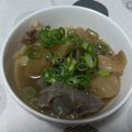 スナズリ's cooksnap of when they made 醤油味♪モツ煮込み～牛でも豚でも.