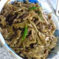 ★hyaku☆'s cooksnap of when they made 牛肉とゴボウのしぐれ煮.