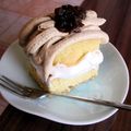 かにゃにゃコ's cooksnap of when they made モンブラン～ロールケーキバージョン～.