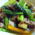 puhi's cooksnap of when they made 厚揚げと豚肉のオイスター煮込み.