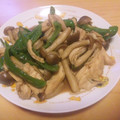  つくれぽぽ's cooksnap of when they made 簡単☆鶏ささみとピーマンのからし炒め.